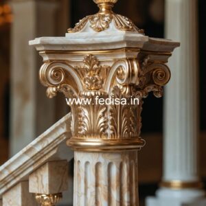 3. High-end Marble Baluster Designs For Villas 1 2 Metal Balusters