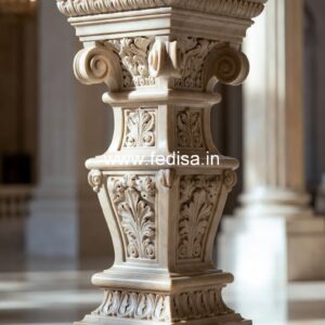 Contemporary Marble Baluster Ideas 2063 Rectangle Spindles