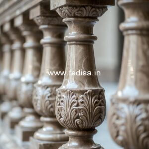 White Marble Baluster Designs For Luxury Homes Crown Heritage Iron Balusters