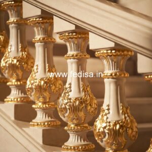 Designer Entrance Marble Balusters Stairs And Spindles