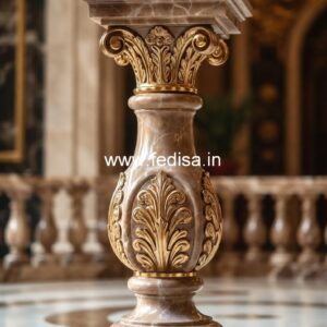 Luxury Patio Marble Baluster Ideas Modern Metal Spindles For Stairs
