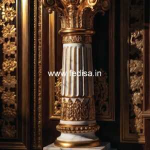 Stylish Terrace Stone Railings Barley Twist Balusters