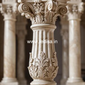 5. Elegant White Marble Balusters For Homes Cast Iron Stair Balusters