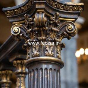 9. Decorative Marble Balusters For Royal Interiors Cement Baluster Railing