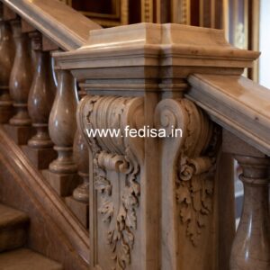 Decorative Classic Marble Railings Concrete Spindles For Sale