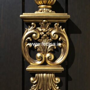 Indoor Marble Staircase Balusters Curved Baluster Railing