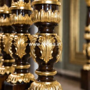 Gorgeous Marble Baluster Ideas Deck With Iron Spindles