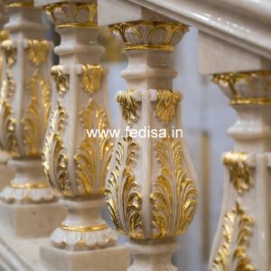 14. Sleek Stone Balusters For Modern Staircases Modern Wooden Balustrades