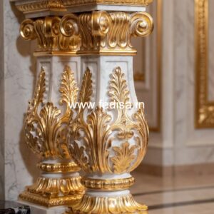 37. Hand-carved Stone Balusters Outdoor Decking Spindles