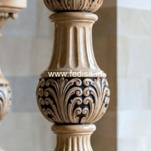 Decorative Balcony Stone Balusters Replacing Wood Balusters With Iron