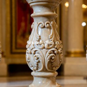 High-end Marble Railing Solutions Square Stair Spindles