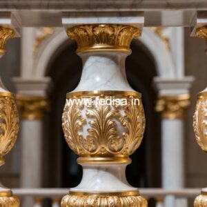 High-end Interior Design Balusters Cast Stone Balustrade