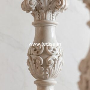 1. Luxury Stone Baluster Designs For Elegant Homes Oval Iron Balusters