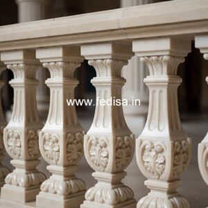 11. Modern Stone Baluster Designs For Stylish Homes Composite Deck Balusters