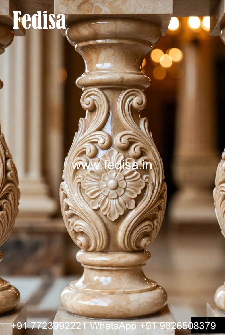 Designer Entrance Stone Balusters Outdoor Metal Balusters