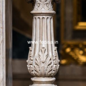 6. Exclusive Marble Baluster Designs For Staircases Hand Rail And Spindles