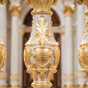 Traditional White Marble Baluster Designs Fence Balusters