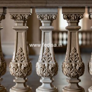 Glossy Finish Marble Baluster Designs Fiberglass Balusters