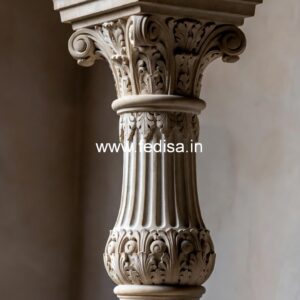 Custom Exterior Marble Railings Stair Banister Spindles