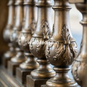 Classic Staircase Railings With Balusters