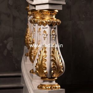 Traditional Marble Railing Balusters Lucite Balusters