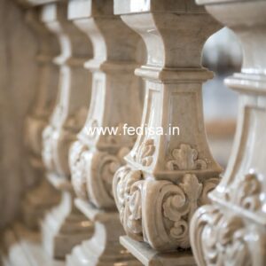 Royal Style Marble Balusters Decorative Wood Balusters