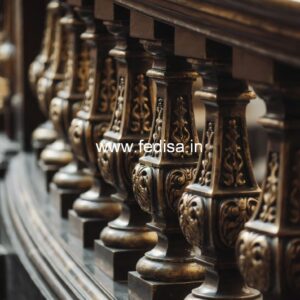 Eye-catching Marble Railing Designs Copper Balusters