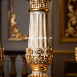 Decorative Balcony Marble Balusters Wire Spindles For Deck