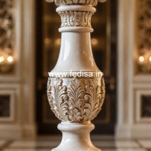 1. Luxury Stone Baluster Designs For Elegant Homes Side Mount Iron Balusters