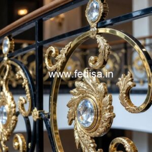 High-End Brass Crystal Railing Styles CR-0017