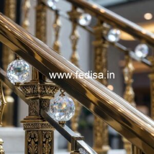 Premium Quality Brass Crystal Railings CR-0025