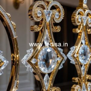 Unique Brass Crystal Staircase Ideas CR-0039