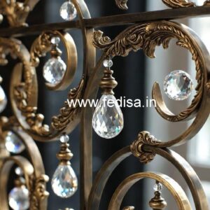 Classic Luxury Brass Crystal Railings CR-0060