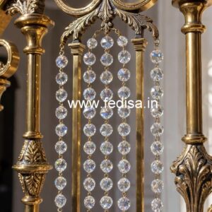 Premium Home Brass Crystal Railings CR-0066