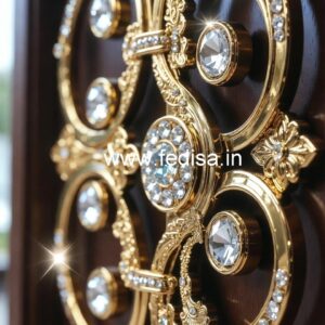 Unique Interior Brass Crystal Railings CR-0073