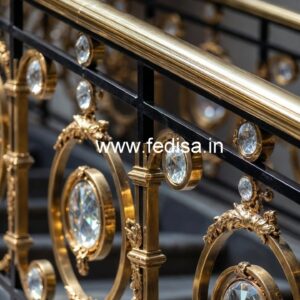Premium Brass Crystal Railings for Design Ideas CR-0189