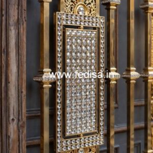 Royal Brass Crystal Stair Railing Inspiration CR-0200