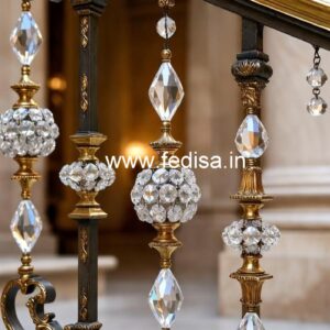 Luxury Brass Crystal Railings for Home Design CR-0245