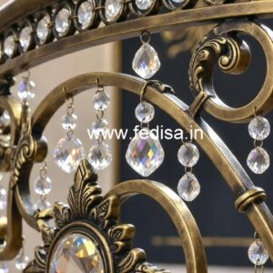 Luxury Brass Crystal Railings for Home Decor CR-0272