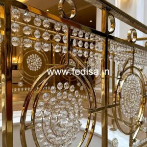 Premium Brass Crystal Railings for Design CR-0300
