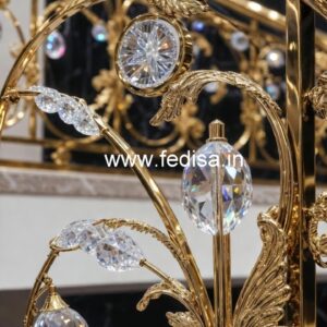 Stunning Brass Crystal Railing Inspiration CR-0312