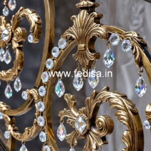 Trending Brass Crystal Railing Designs 2027 CR-0326