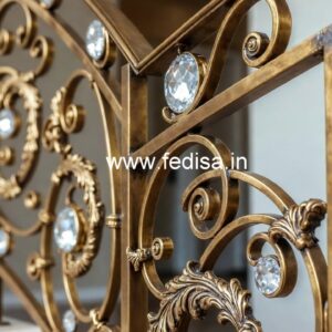 Elegant Brass Crystal Designs for Homes CR-0357