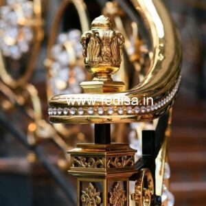 Designer Luxury Crystal Brass Railings CR-0394