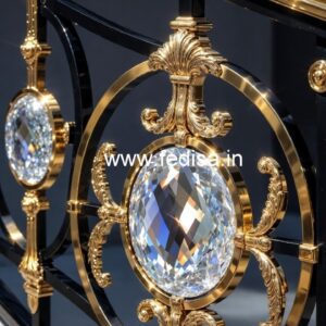 Artistic Home Brass Crystal Railings CR-0399