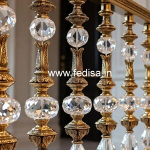 Stylish Brass Crystal Interior Designs CR-0450