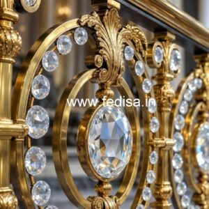 High-Class Brass Crystal Railing Styles CR-0516