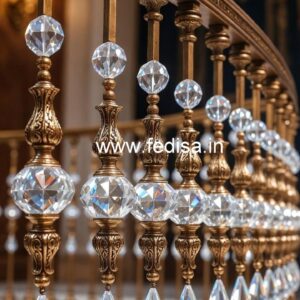 Luxury Brass Crystal Staircase Inspiration CR-0534