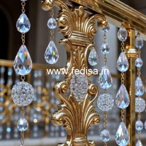 Luxury Brass Crystal Railings for Home Design CR-0549