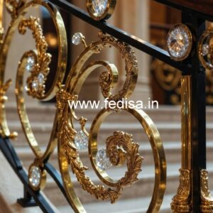 Premium Brass Crystal Railings for Luxury Design CR-0551